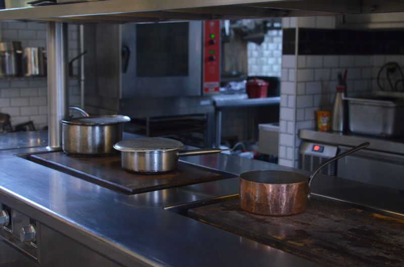 Starbird chicken restaurant interior and kitchen